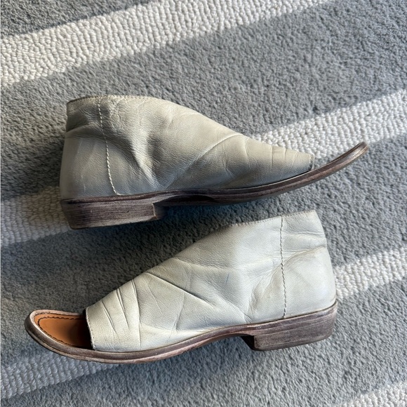 Free People All Leather Mont Blank Asymmetrical Sandals - Picture 7 of 11